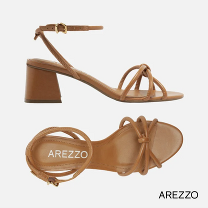 Arezzo Strappy Block Heel Sandal