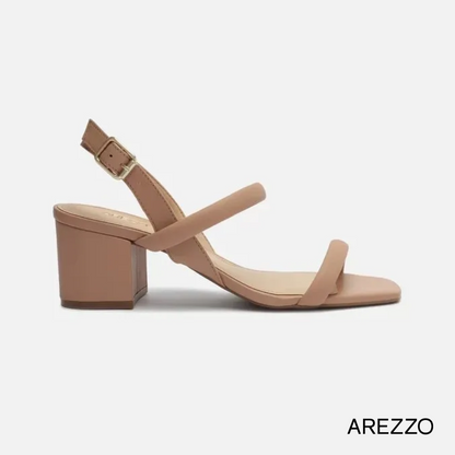 Arezzo Minimalist Block Heel Sandal