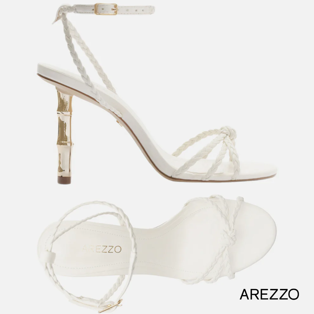 Arezzo Braided Strappy Heel