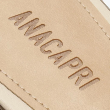 Anacapri Beige Studded Mule