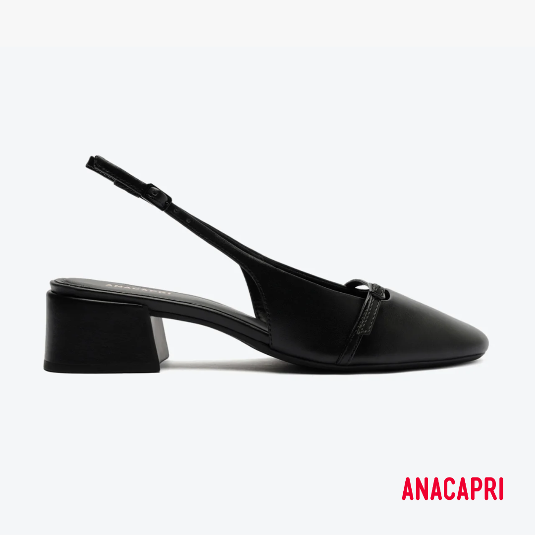 Slingback Anacapri Salto Bloco