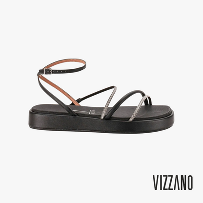 Vizzano Black Strappy Sandals