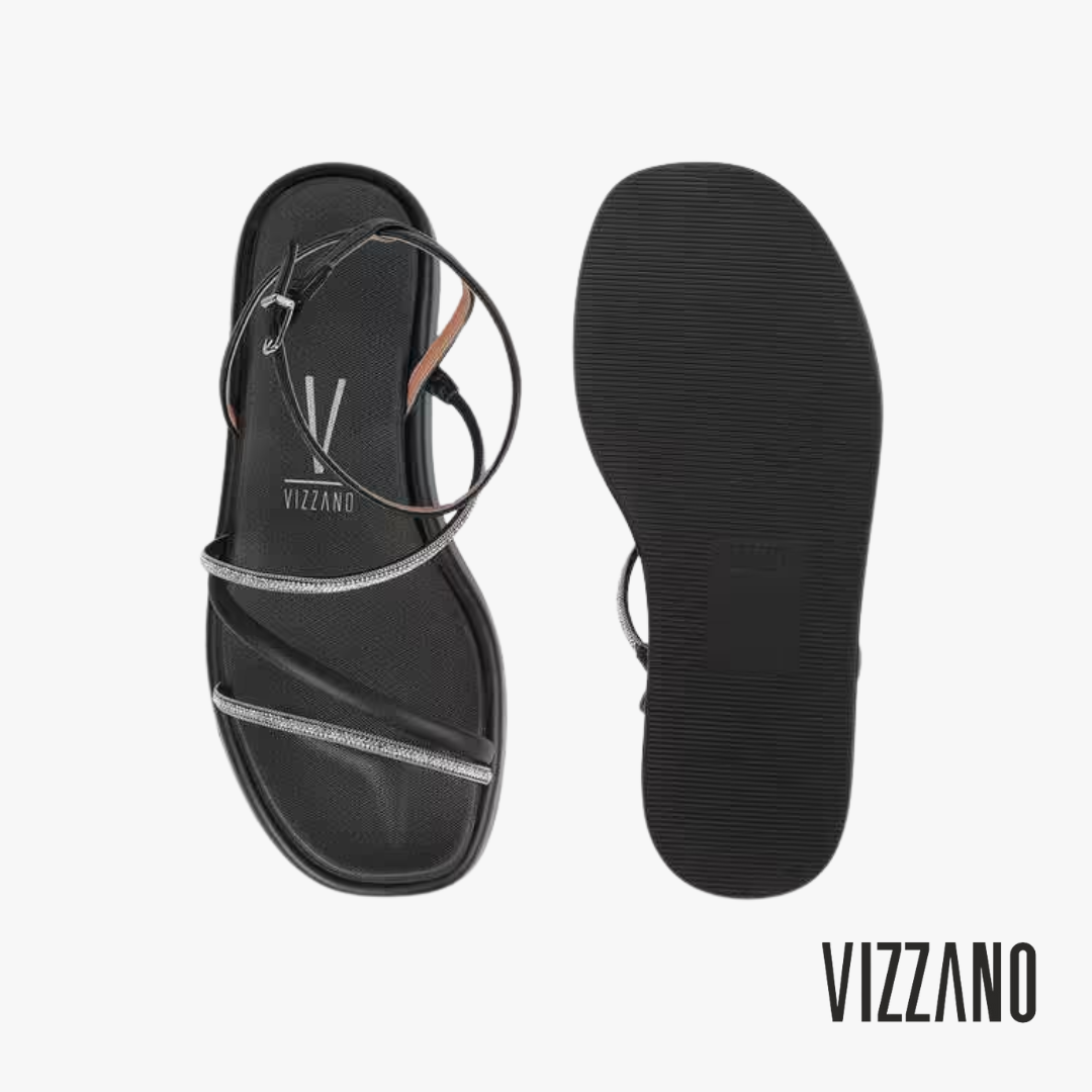 Vizzano Black Strappy Sandals