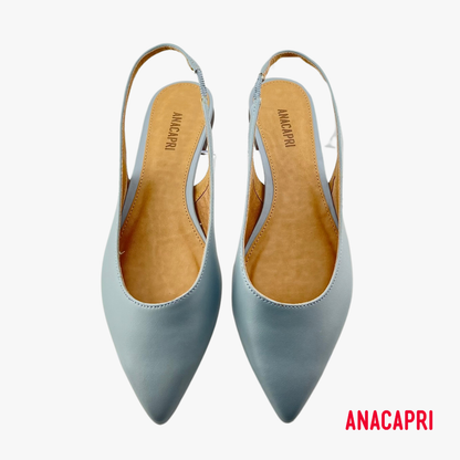 Anacapri Slingback Flats - Sophistication with a Modern Twist