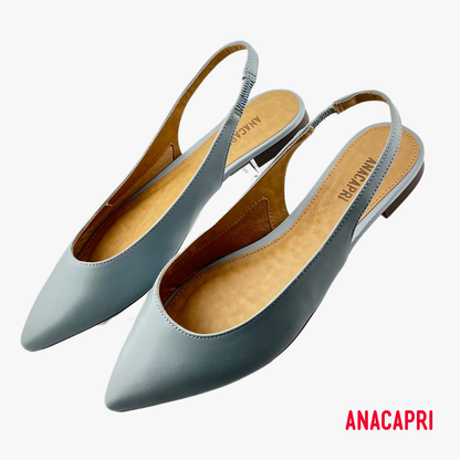 Anacapri Slingback Flats - Sophistication with a Modern Twist