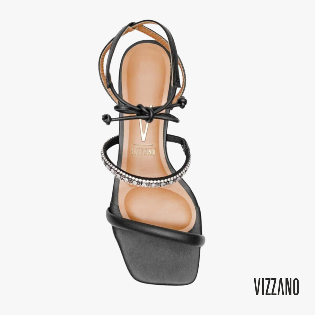 Vizzano Rhinestone Sandals – Sparkle and Comfort Combined