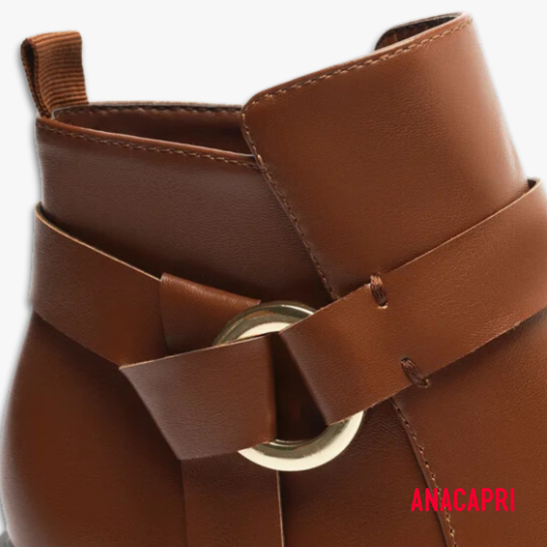 Bota Anacapri Marrom – Estilo Clássico e Conforto Diário