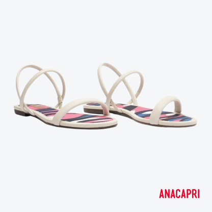 Anacapri Strap Sandals – Vibrant and Lightweight Style