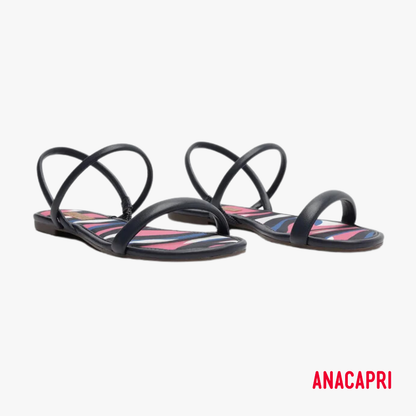 Anacapri Strap Sandals – Vibrant and Lightweight Style