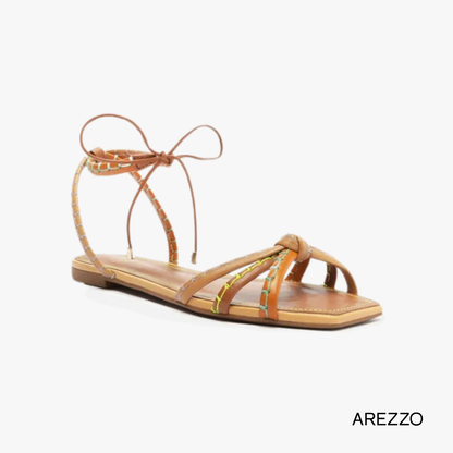 Arezzo Braided Strap Sandals – Unique Style with a Handcrafted Touch