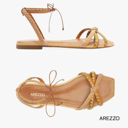 Arezzo Braided Strap Sandals – Unique Style with a Handcrafted Touch