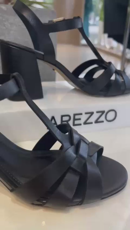 Arezzo Block Heel Sandal